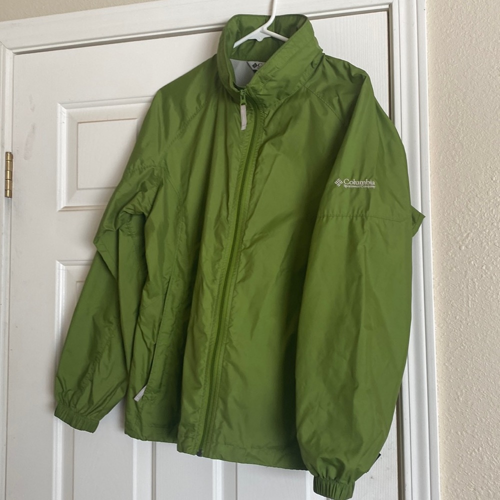 Columbia packable raincoat